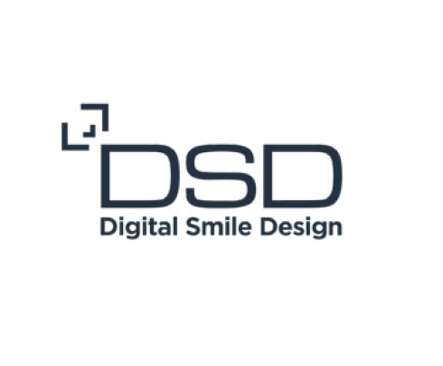 The image is a logo for  Digital Smile Design  featuring the letters DSD in bold, uppercase font with a modern design style.